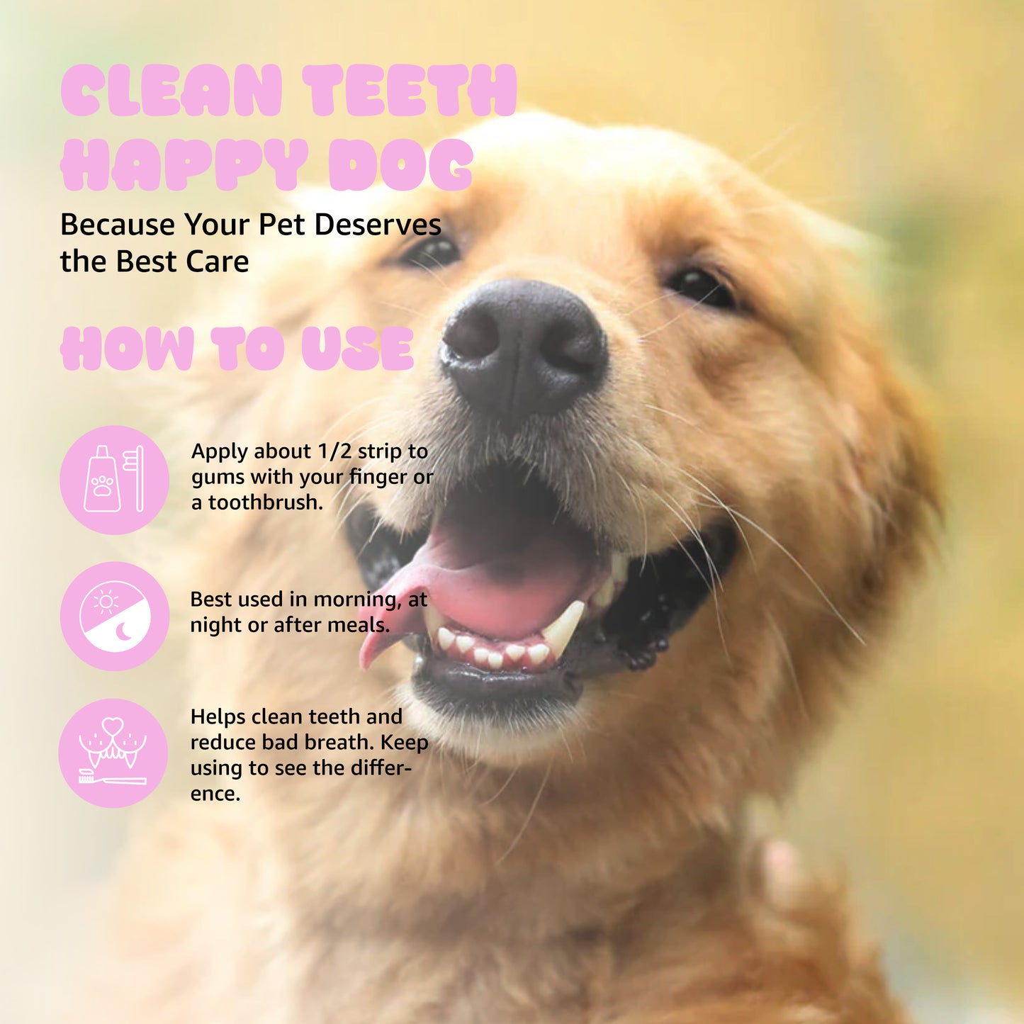 Tails on Trails Dog Toothpaste (100g) Dog Tooth Paste for Fresh Breath & Clean Teeth | Helps Remove Plaque, Tartar and Odor for Daily Oral Care